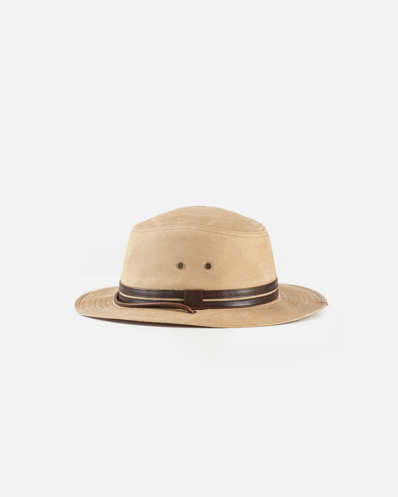 Packable Wax Cotton Safari with Chincord