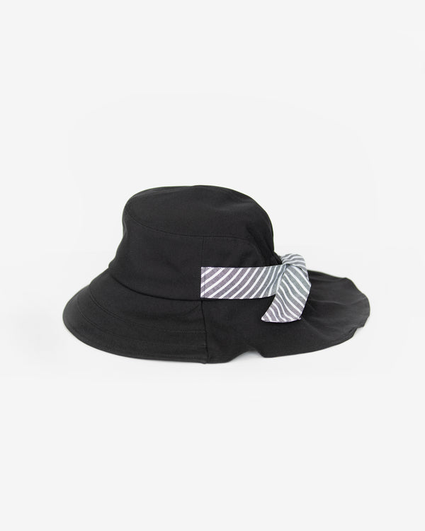 Neck Cover Striped Band Hat