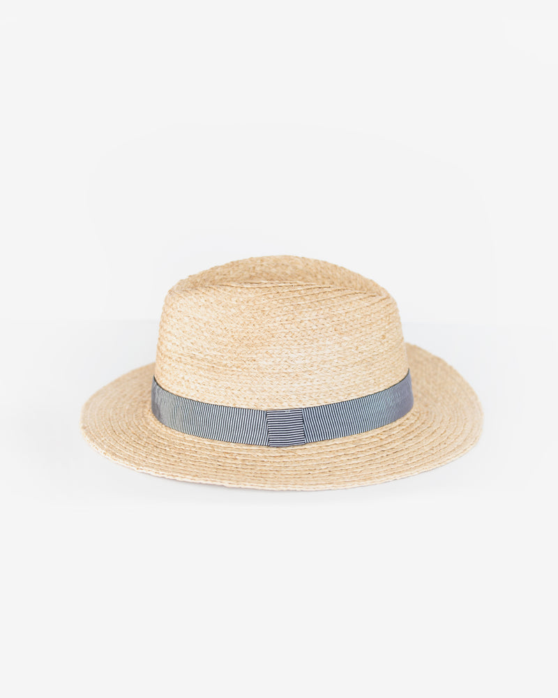 Raffia Fedora Safari Hat (XXL only)