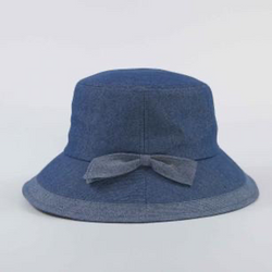 Side Bow Stitched Brim Sunhat