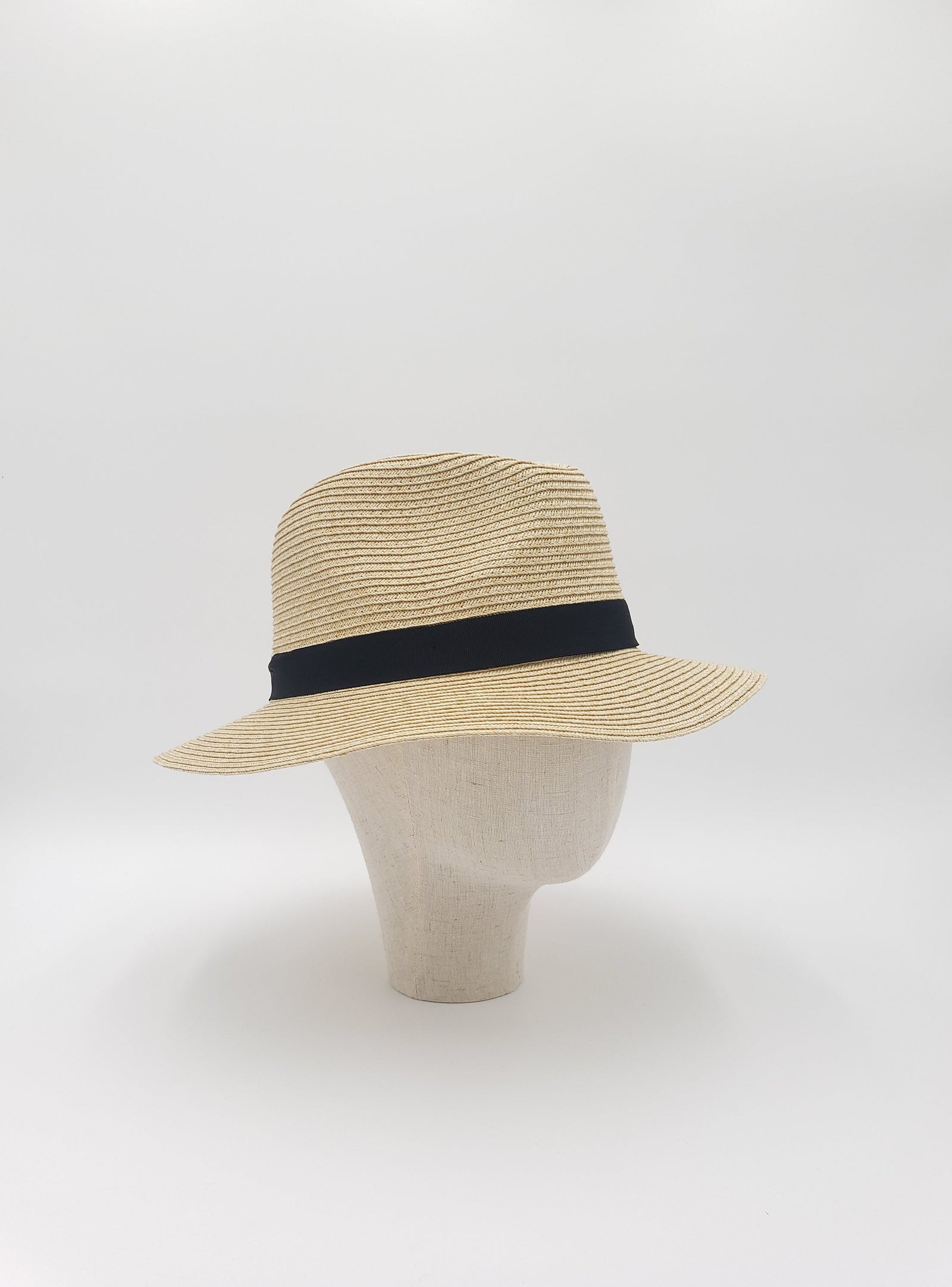 ストローハット RALPH LAUREN Classic Packable Fedora Packable Straw Fedora