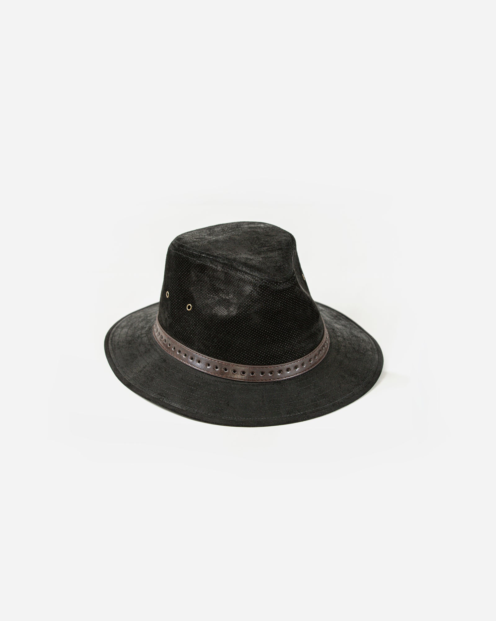 美品　wind and sea Twill Safari Hat BLACK Black-Recycled-Polyester-