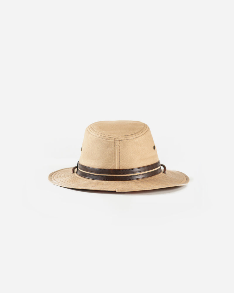 Packable Wax Cotton Safari with Chincord