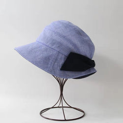 Shortback Cloche Contrast Bow