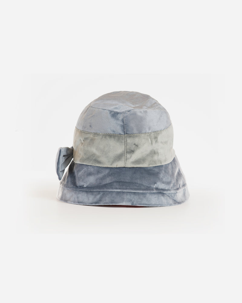 Velvet Silk Fabric Feel Cloche Hat