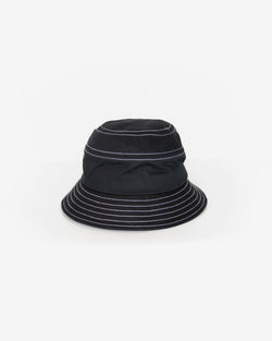 Contrast Stitch Bucket Hat