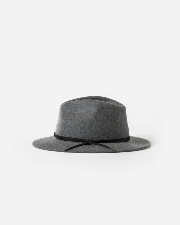 Packable Wool Felt Fedora