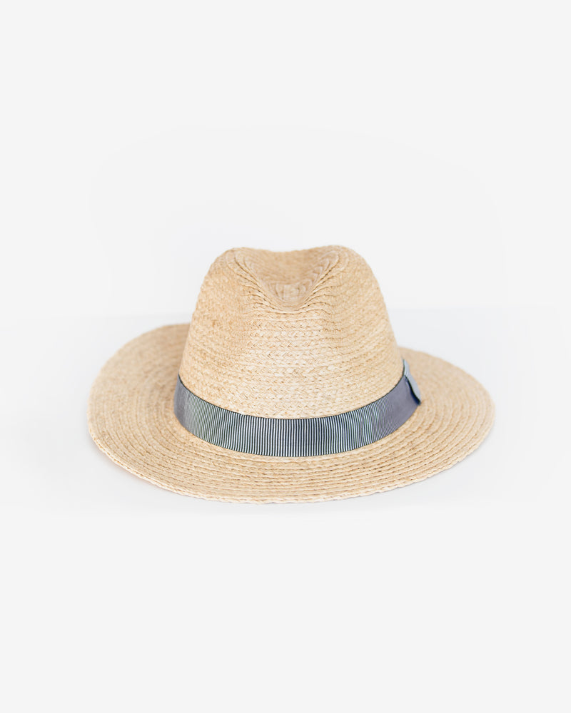 Raffia Fedora Boater Hat