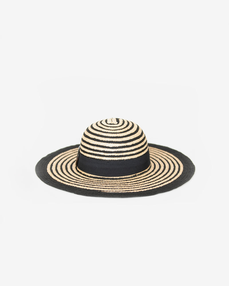 Buckled Raffia Sun Hat