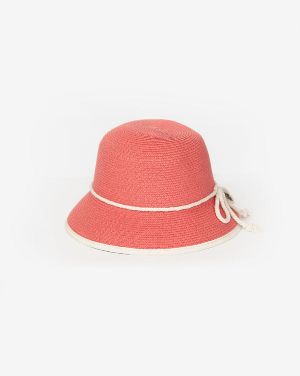 Packable Straw Cloche