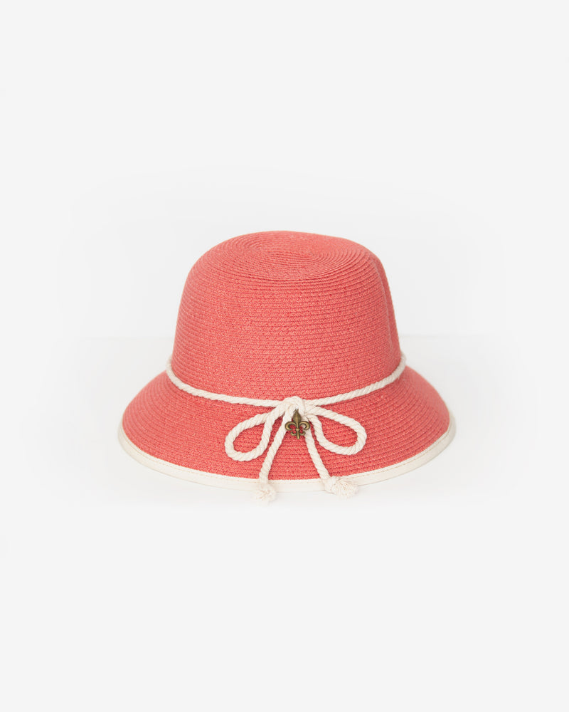 Packable Straw Cloche