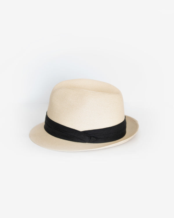 Short Brim Packable Fedora Hat