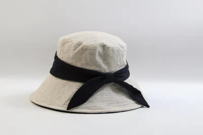 Wide Brim Sunhat with Back Bow